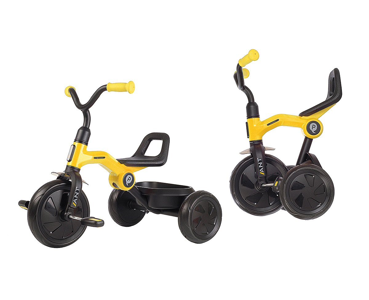 Q-Play Mini складной, детский, трехколесный, велосипед без ручки