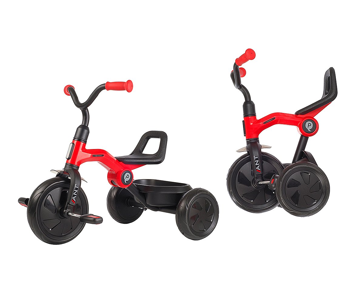 Q-Play Mini складной, детский, трехколесный, велосипед без ручки